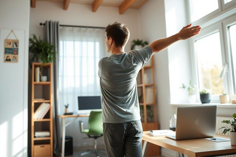 Incorpore Pausas Ativas para Elevar a Energia e o Foco no Home Office