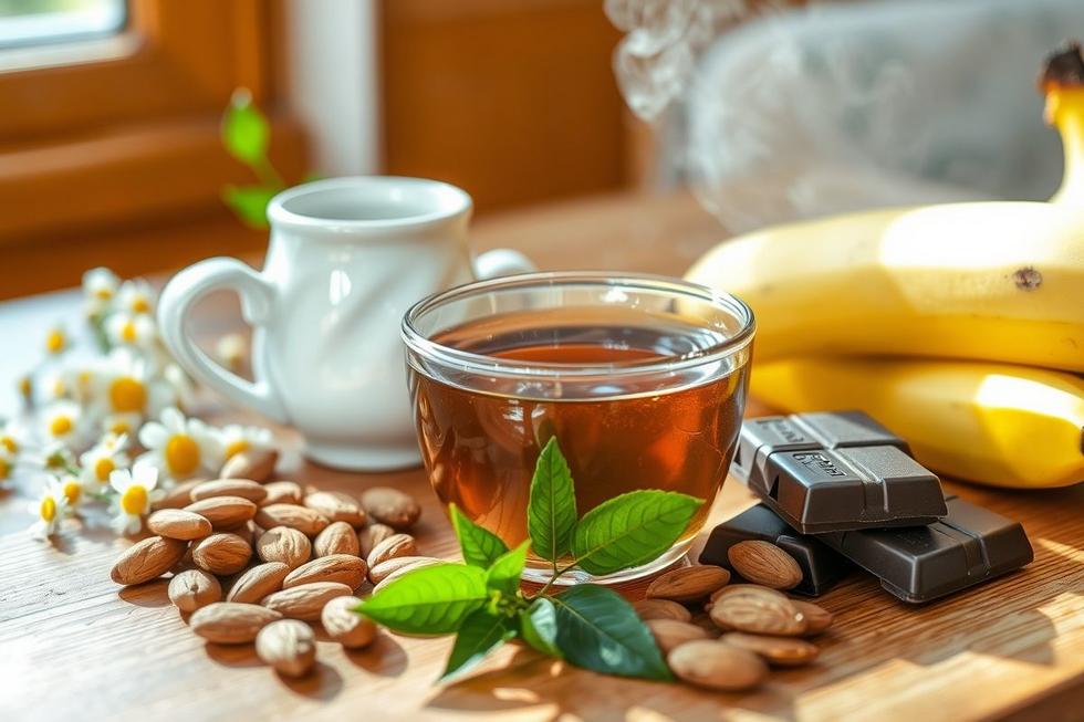 Alimentos e Bebidas que Influenciam Positivamente e Negativamente o Sono