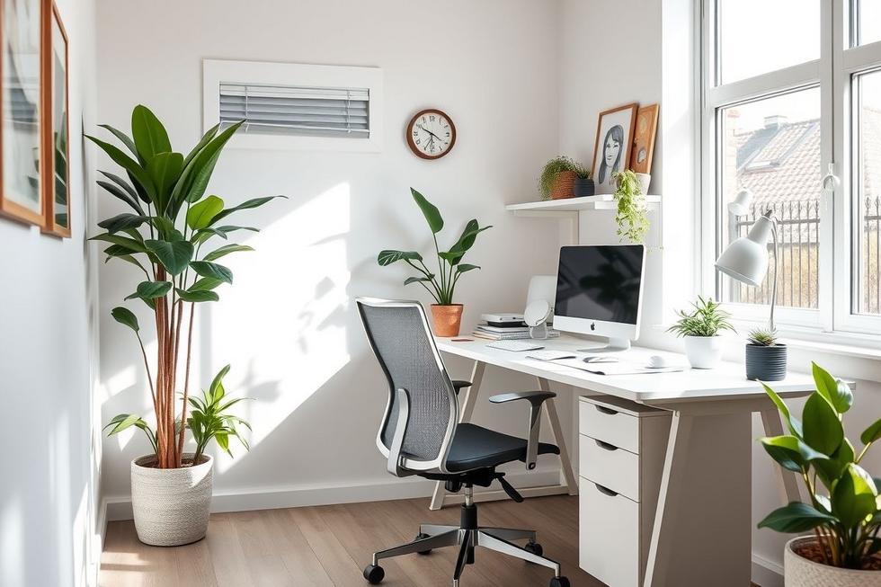 Como Criar um Ambiente de Trabalho Inspirador e Produtivo em Casa