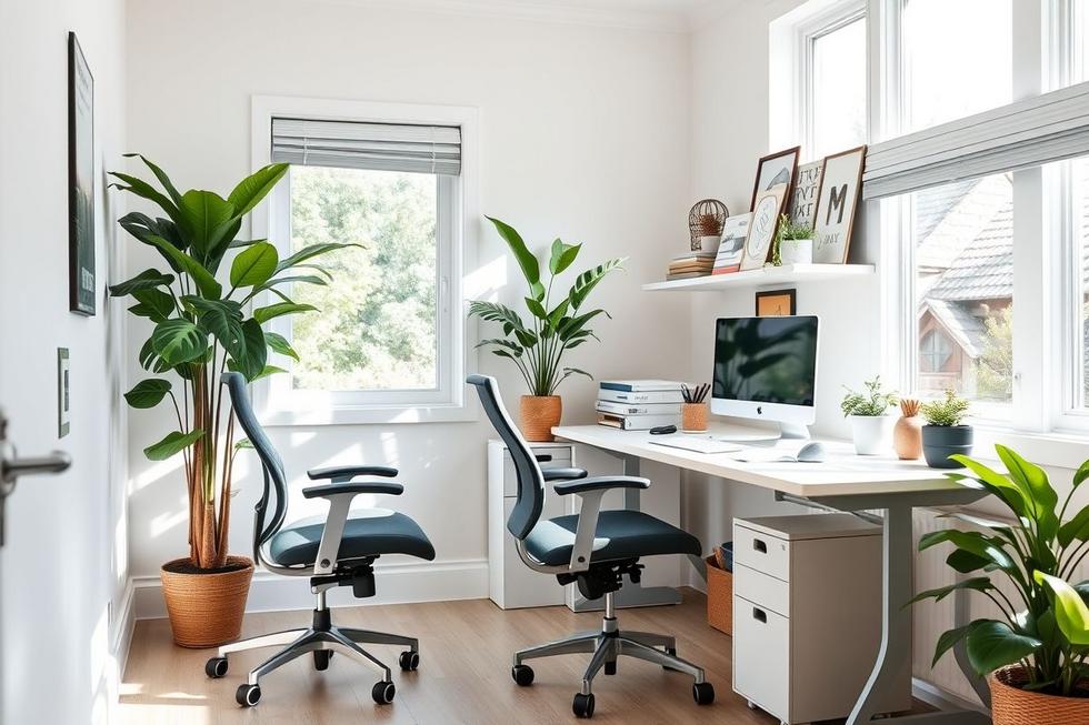 Criando Espaços de Trabalho Saudáveis e Motivadores em Casa