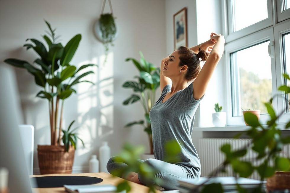 Importância do autocuidado para garantir rendimento constante no home office
