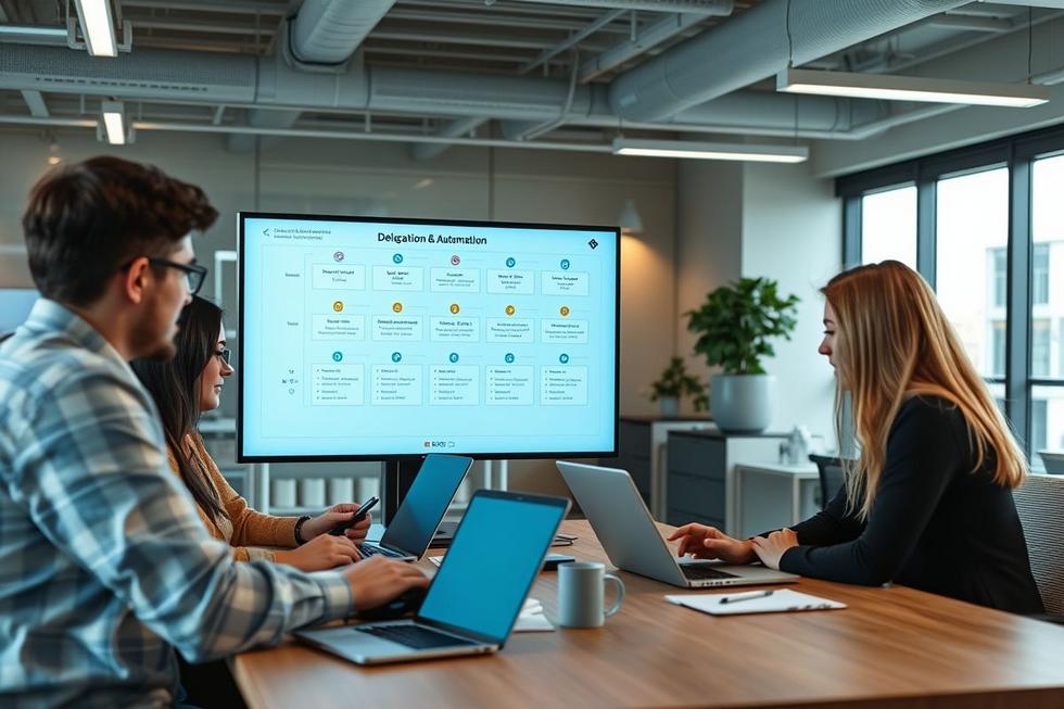 Automatização e Delegação Como Liberar Tempo e Aumentar Produtividade