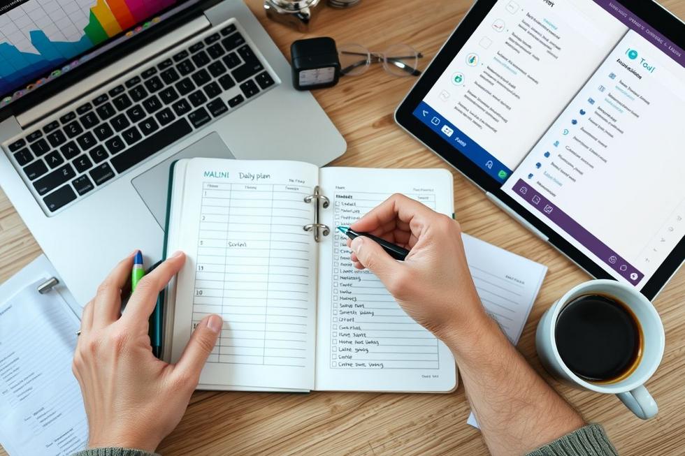 Como Planejar Seu Dia com Eficiência Usando Técnicas Comprovadas