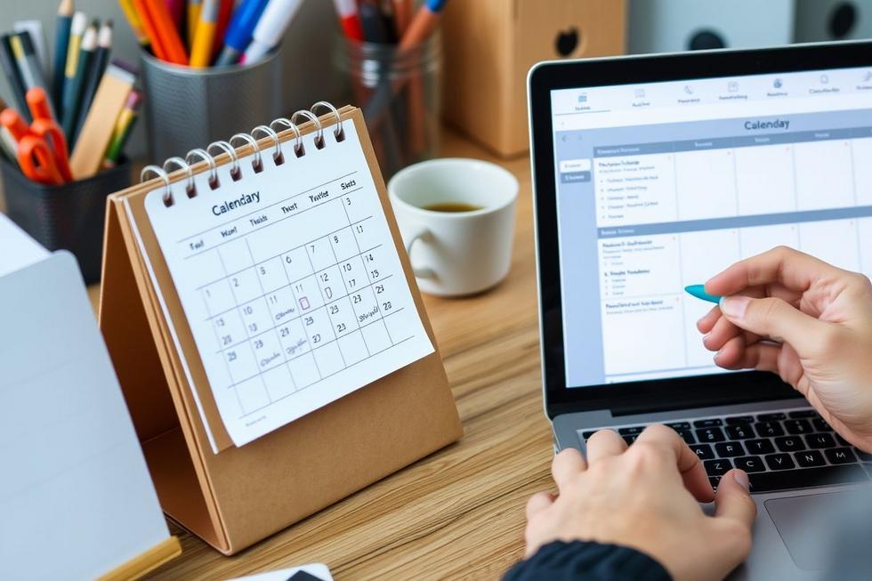 Organização e planejamento do dia para maximizar o foco