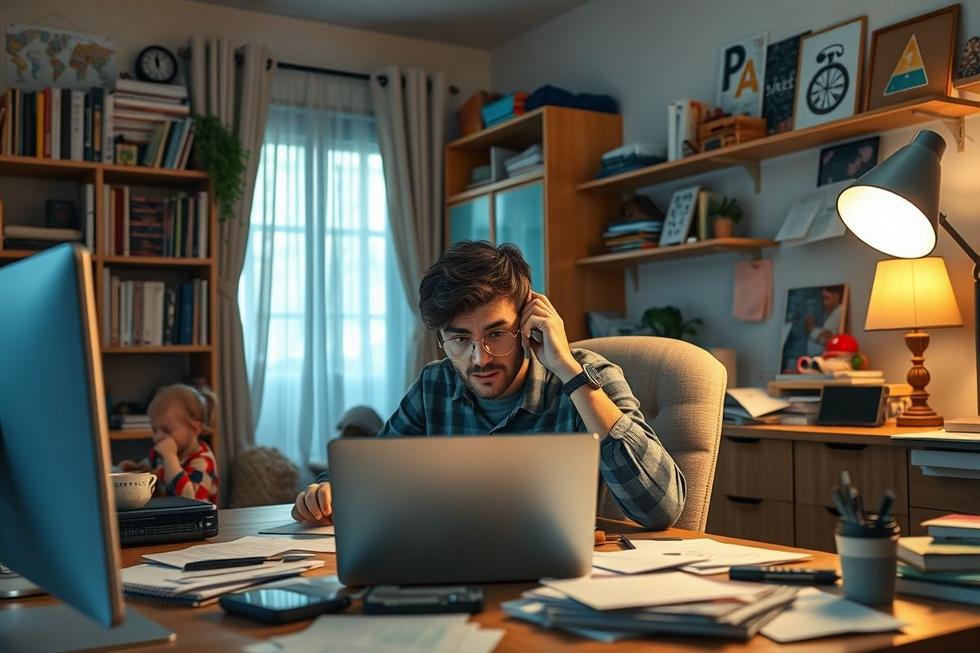 Entendendo os Desafios da Produtividade no Trabalho em Casa