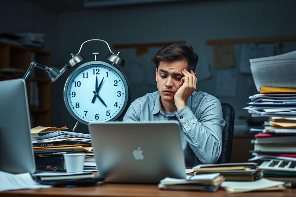 Como o Descontrole do Tempo Afeta a Produtividade e o Bem Estar