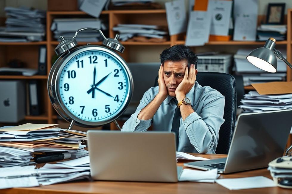 Como o Descontrole do Tempo Prejudica Sua Produtividade e Bem-Estar
