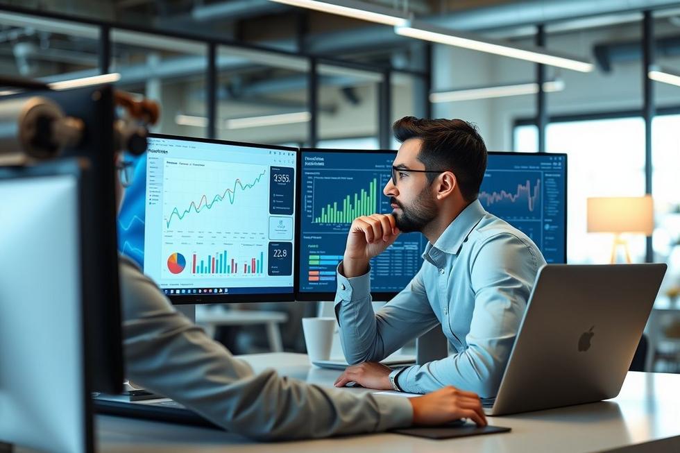 Monitoramento e análise de dados para crescimento sustentado