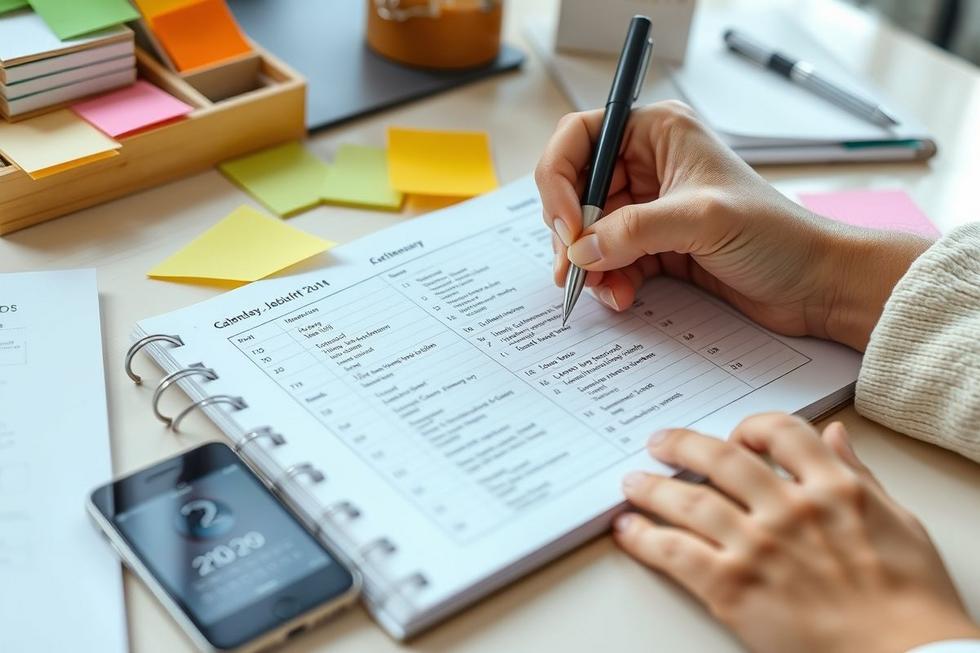Planejamento Eficaz para Dominar Seu Dia e Reduzir o Estresse