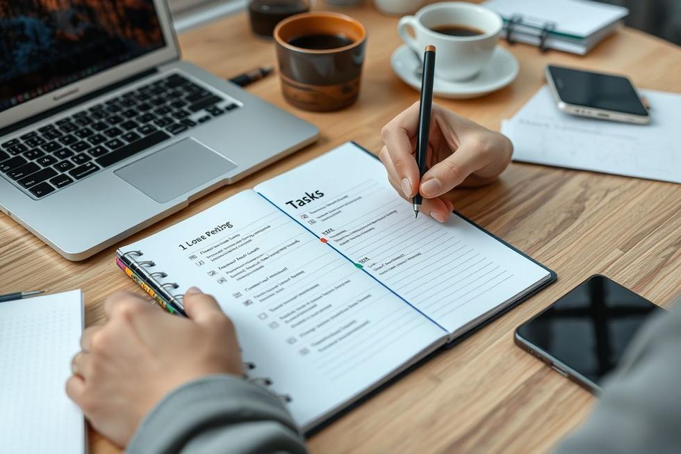 Planejamento Efetivo para Controlar Seu Dia com Clareza