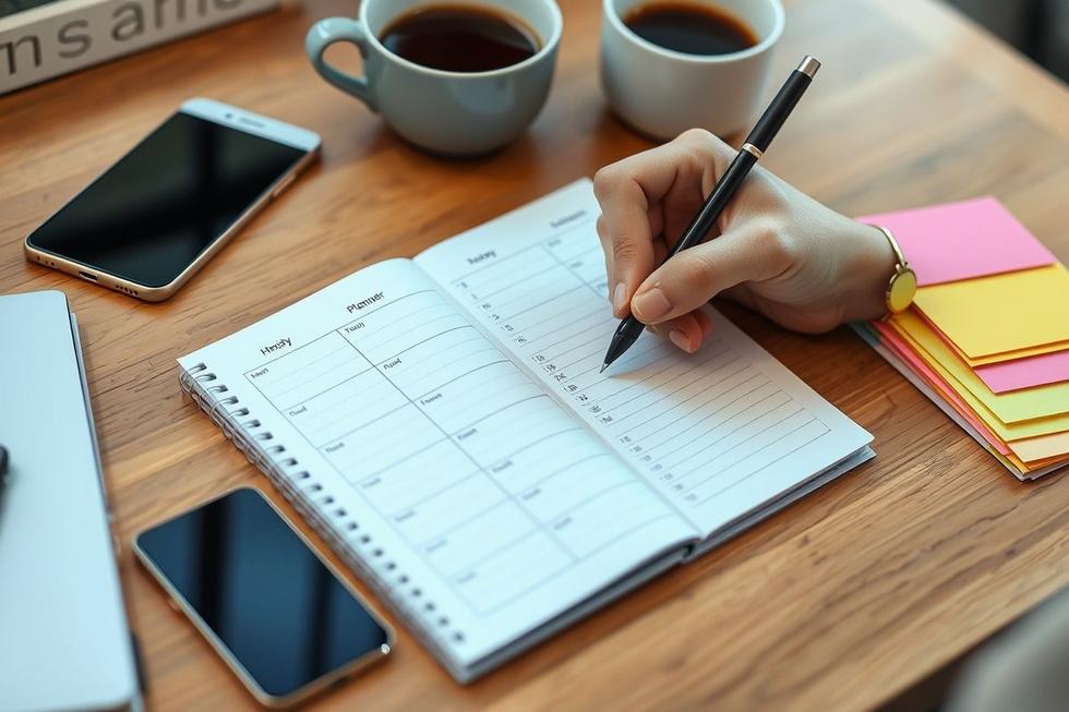 Crie um planejamento diário eficiente com 5 passos simples