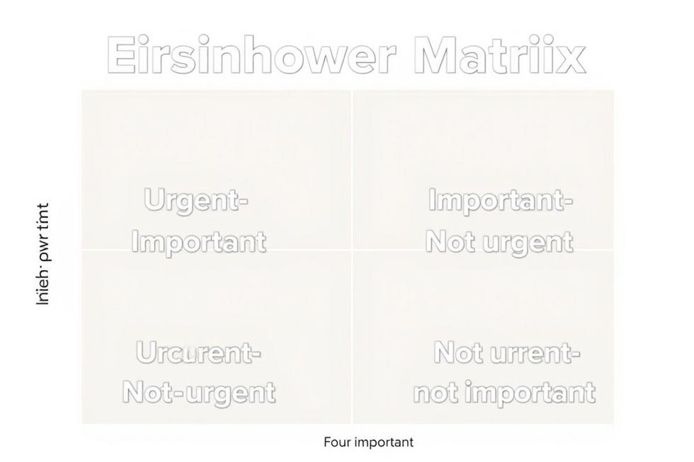 Como Priorizar Tarefas Usando a Matriz de Eisenhower