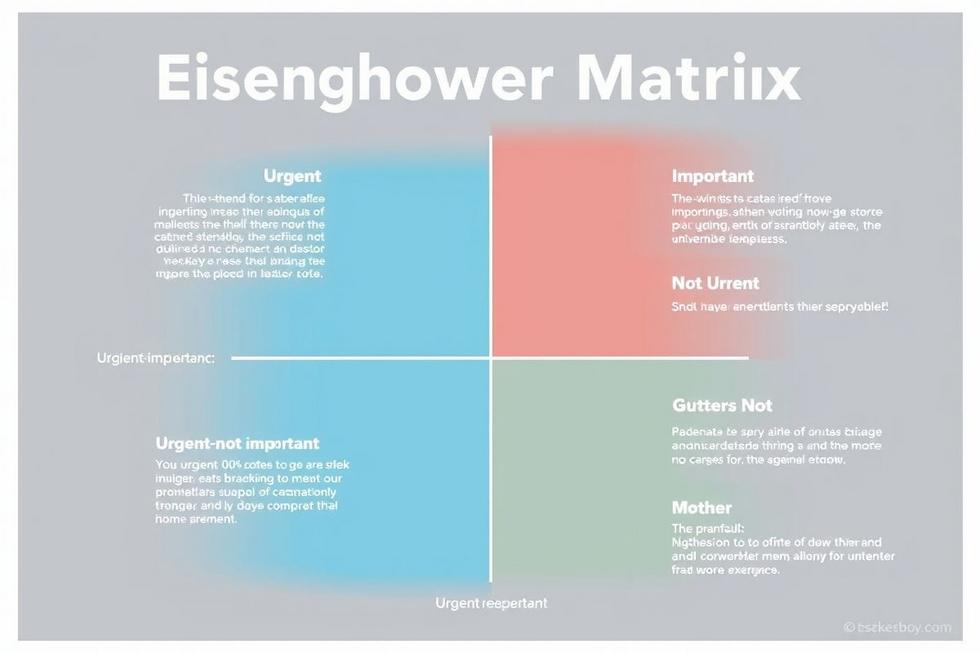 Priorize o que realmente importa com a matriz de Eisenhower