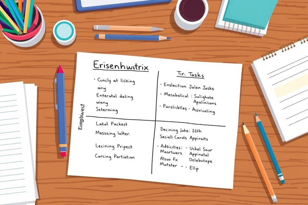 Priorize Tarefas Inteligentemente com a Matriz Eisenhower