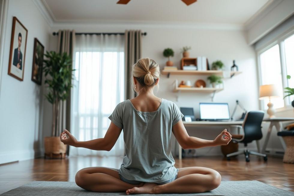 Manutenção do Equilíbrio Entre Vida Profissional e Pessoal Trabalhando em Casa
