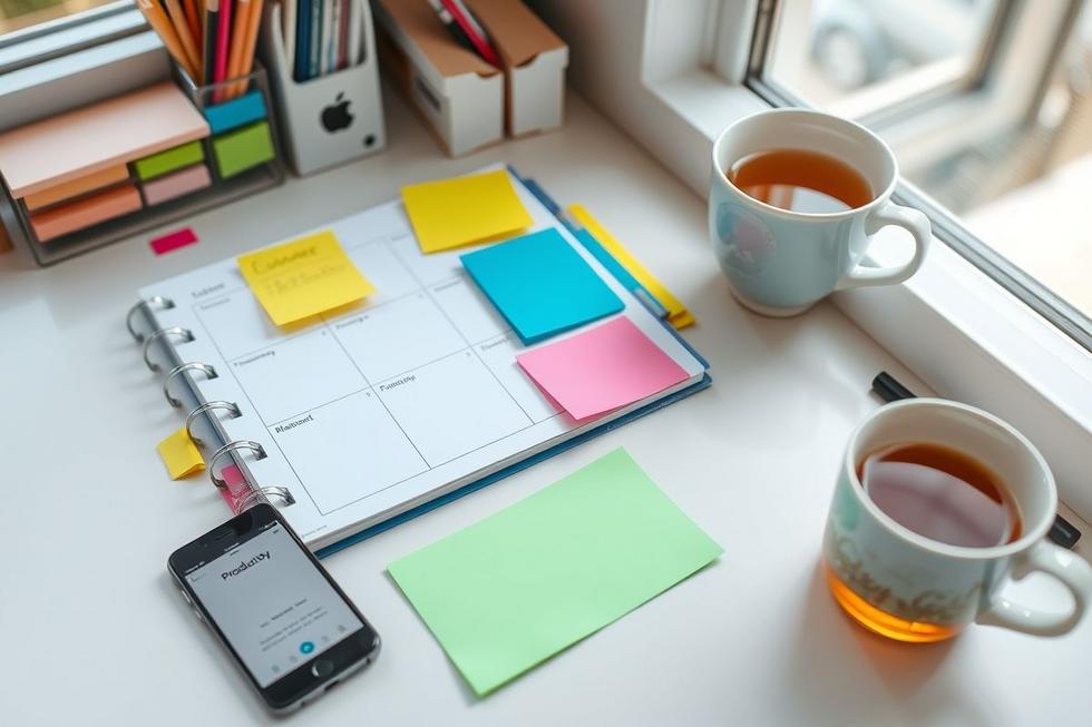 7 estratégias eficazes para planejar e organizar sua rotina diária