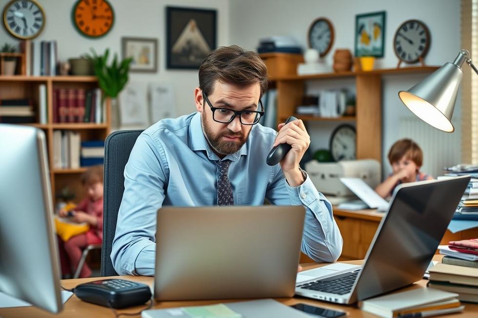 Compreendendo os Desafios da Produtividade no Home Office