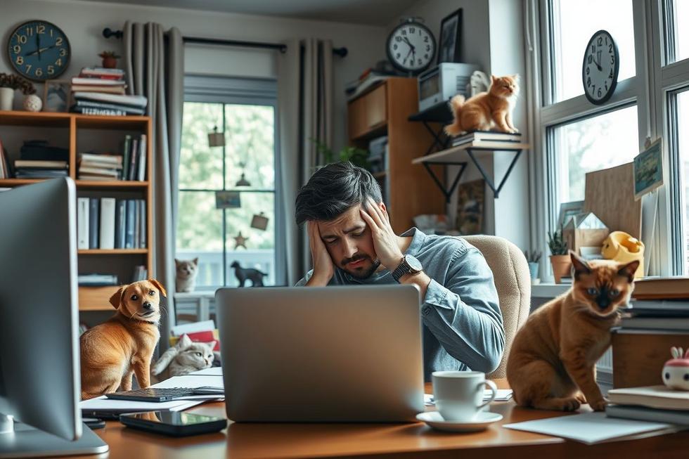 Compreendendo os desafios da produtividade no home office