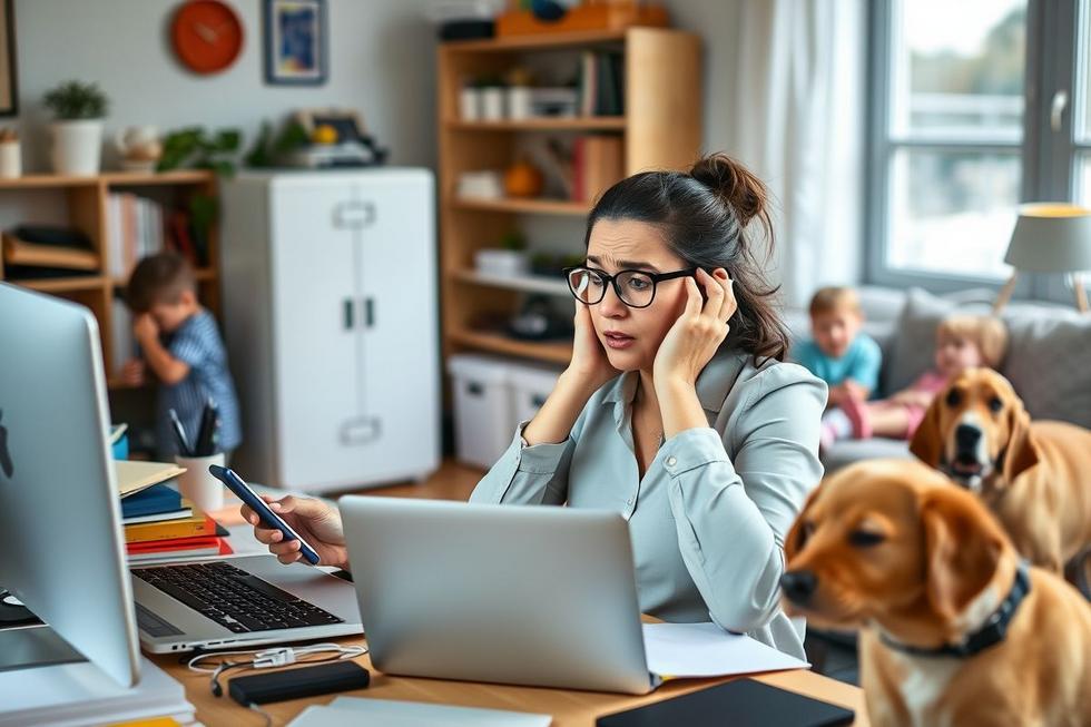Desafios Comuns ao Trabalhar em Casa e Seu Impacto na Produtividade
