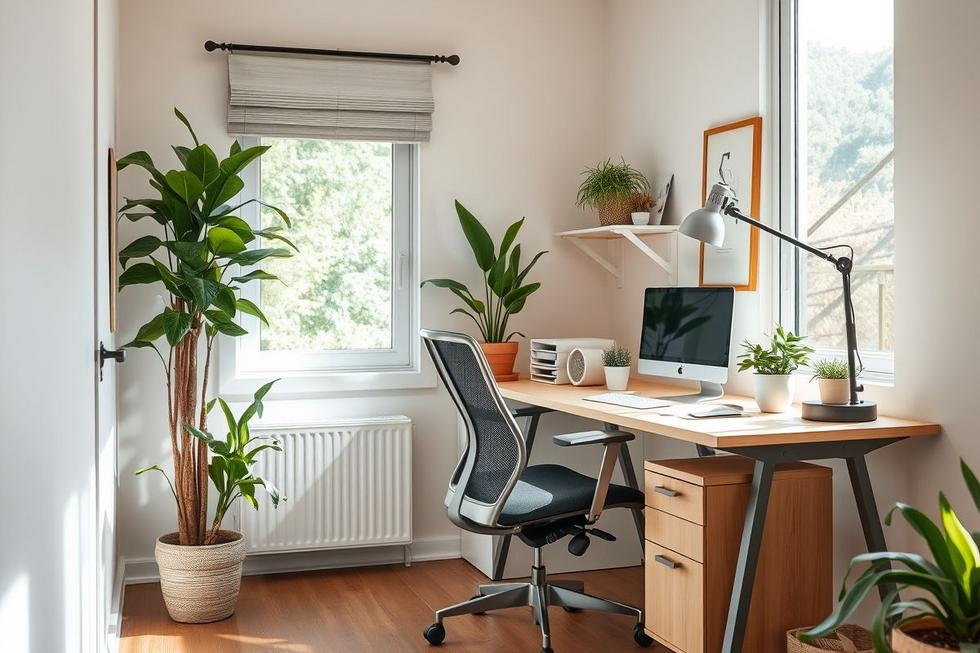 Ambiente de Trabalho Ideal em Casa para Impulsionar a Produtividade