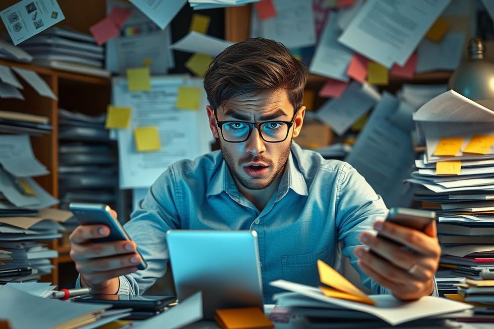 Por que a Falta de Organização Destrói Sua Produtividade