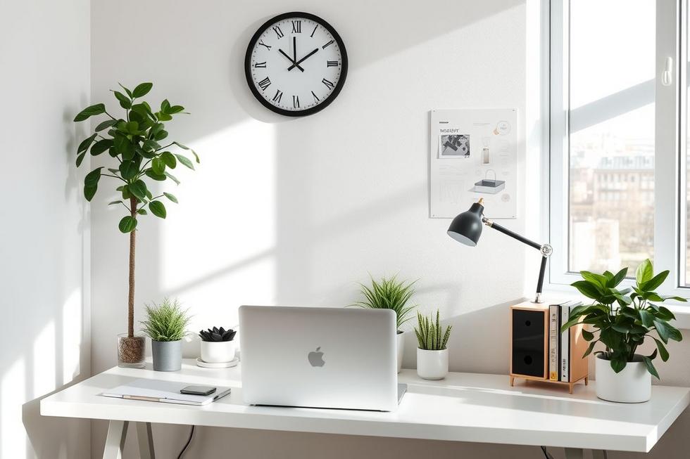 Organização do Espaço e Rotina Definida para Focar no Trabalho