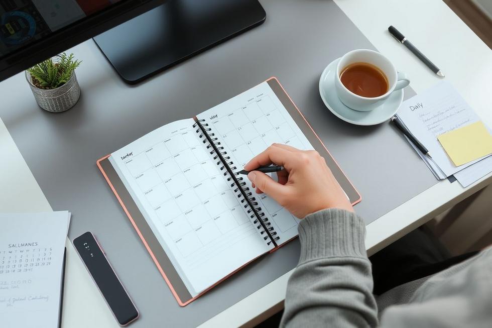 Organização Mental e Planejamento Diário para Foco Imbatível