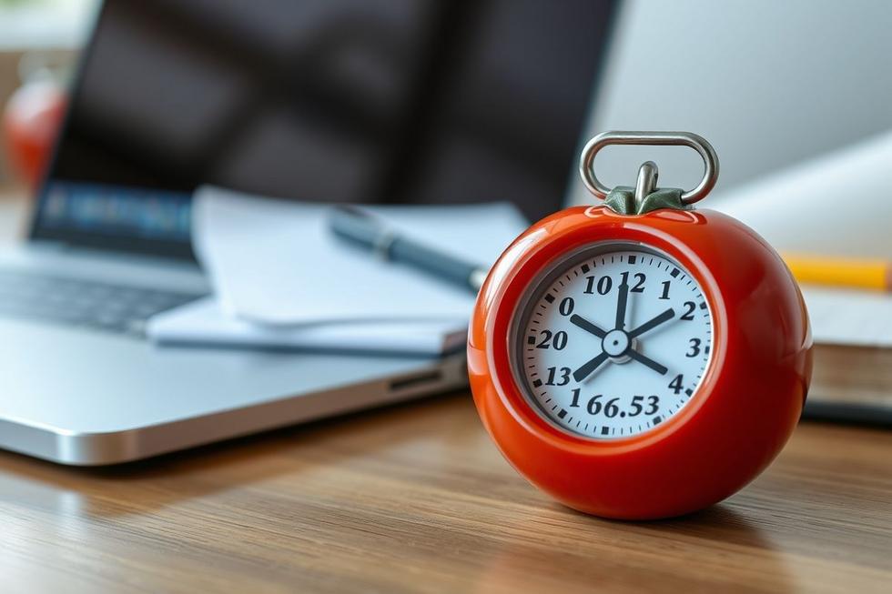 Utilize a técnica Pomodoro para manter o foco e a energia