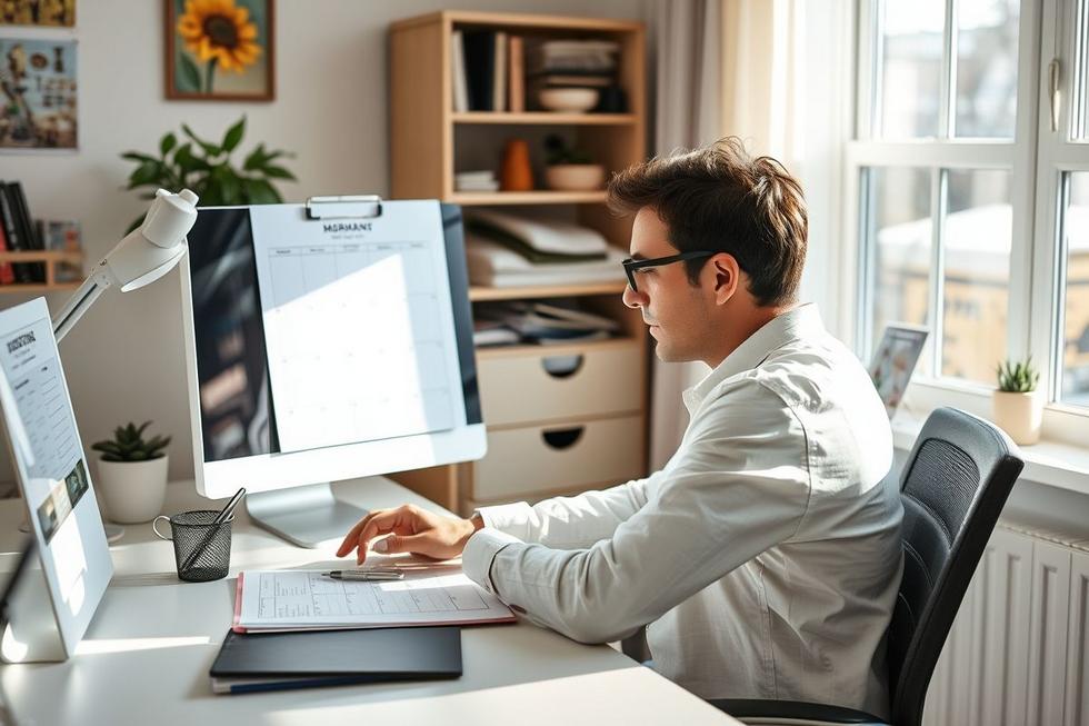 Como Criar uma Rotina Eficiente para Potencializar seu Desempenho no Home Office