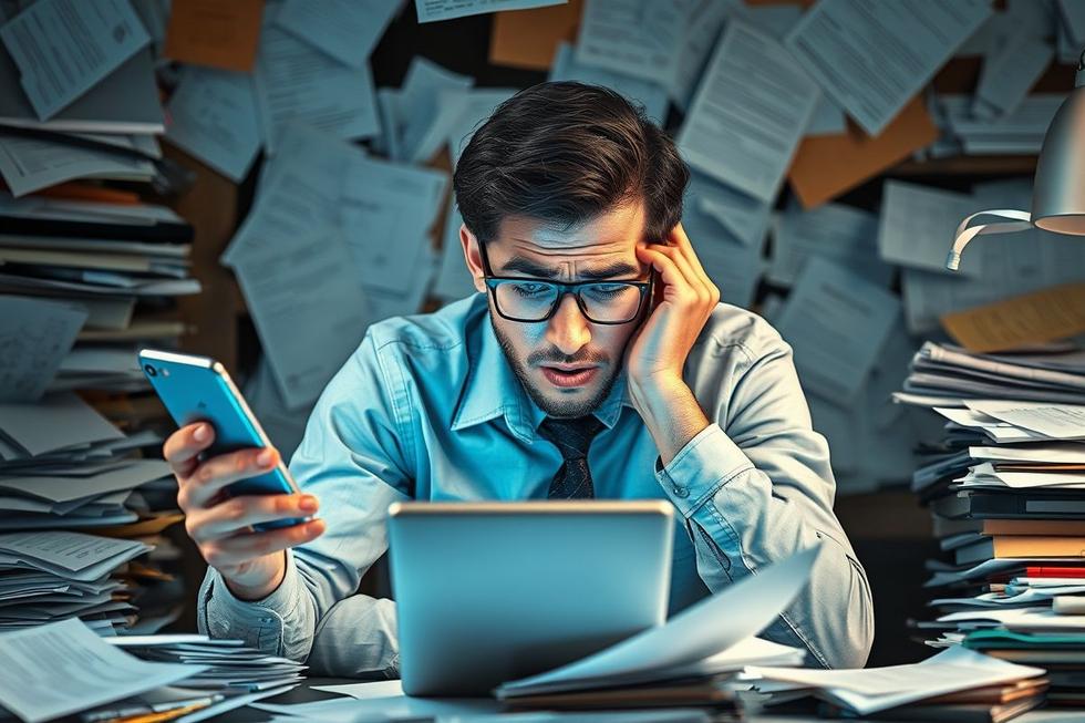 Entendendo o Impacto da Falta de Organização na Produtividade