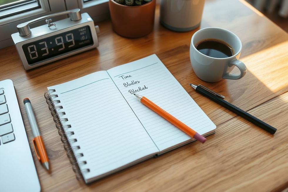 Blocos de Tempo para Equilibrar Concentração e Pausas
