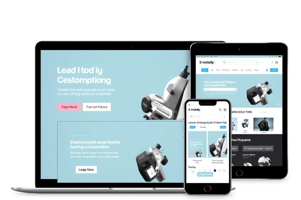 Otimização do site e experiência do usuário para vendas maiores