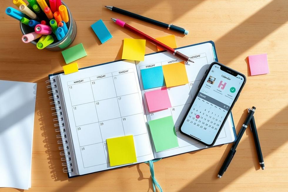 Organize sua Rotina com Planejamento Diário e Semanal Detalhado
