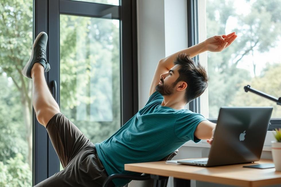 Equilíbrio Entre Trabalho e Pausas para Renovar a Energia
